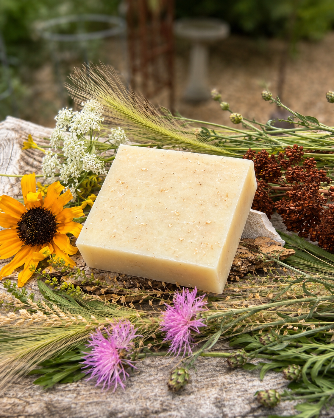 Exfoliating Oatmeal Bar Soap